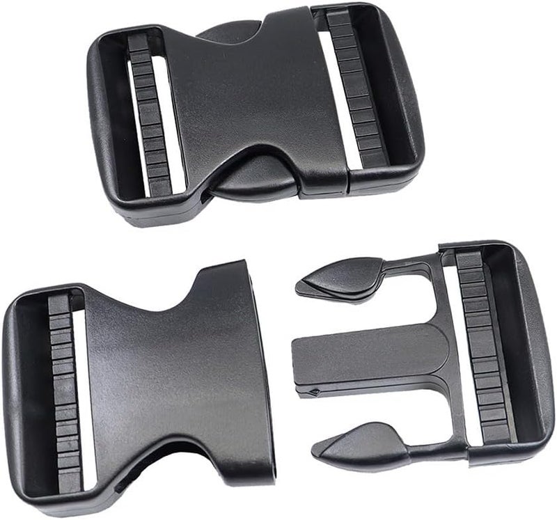 Baitoo Side Release Buckles Heavy Duty Plastic Buckle Snap Clips Clasps Backpack Buckle Replacement for Strap - Image 1